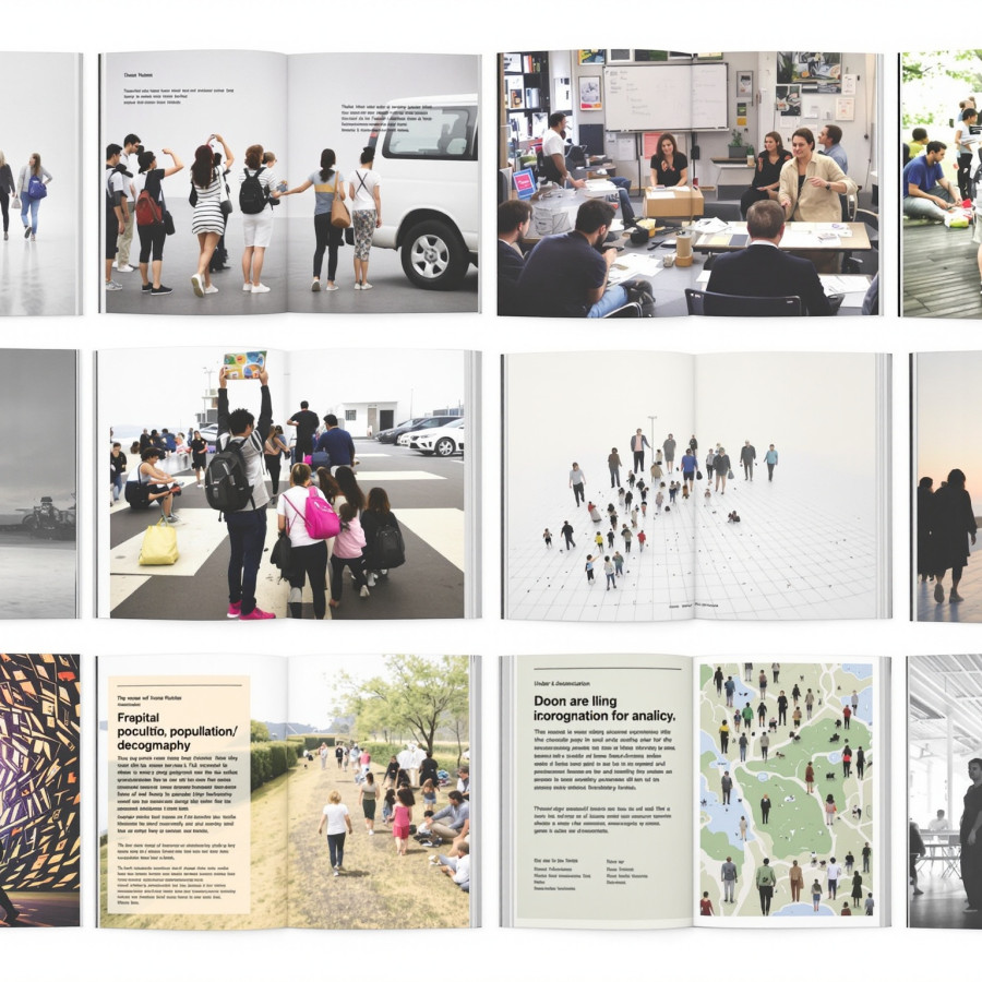 Booklet ukuran kwarto - detail