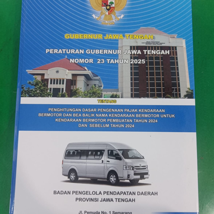 Penggandaan Buku 2 Peraturan Gubernur Jawa Tengah Nomor 23 Tahun 2025