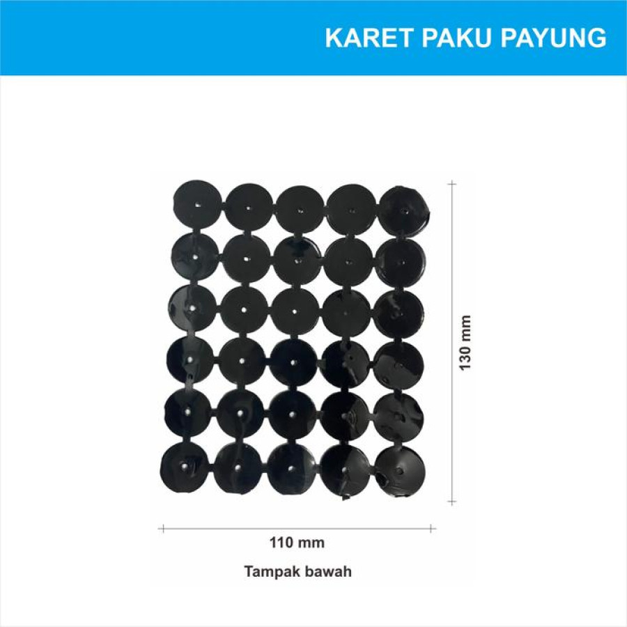 Karet Paku Payung Curah Fujima - depan