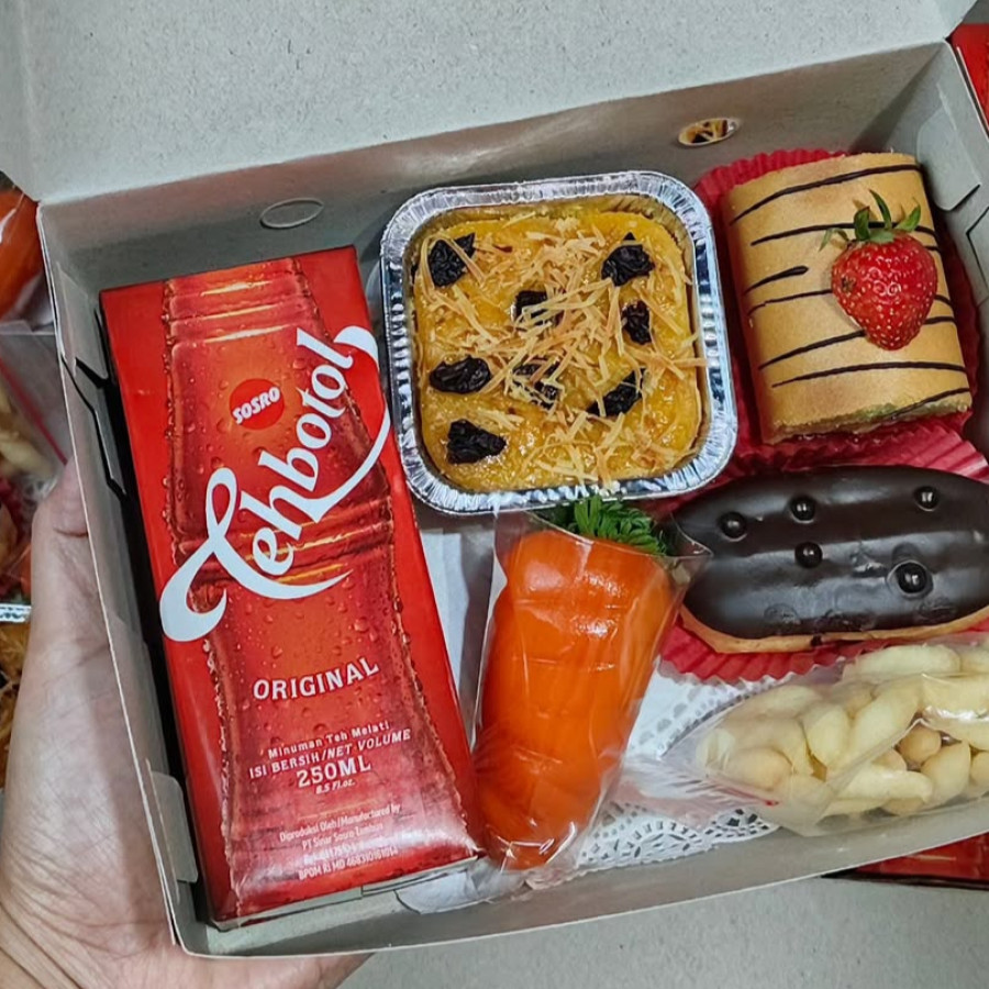 Paket snack box - depan