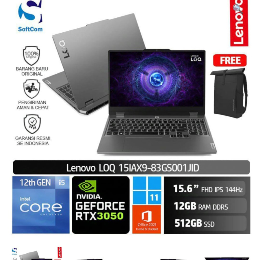 Lenovo LOQ 12IAX9