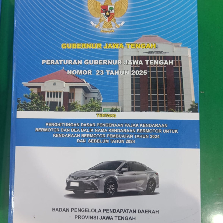 Penggandaan Buku 1 Peraturan Gubernur Jawa Tengah Nomor 23 Tahun 2025