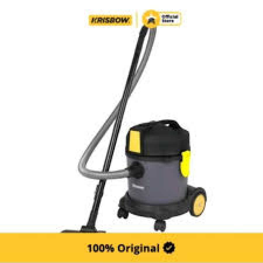 Krisbow Penghisap Debu Kering dan Basah 12 liter / WET & DRY VACUUM CLEANER 12LTR