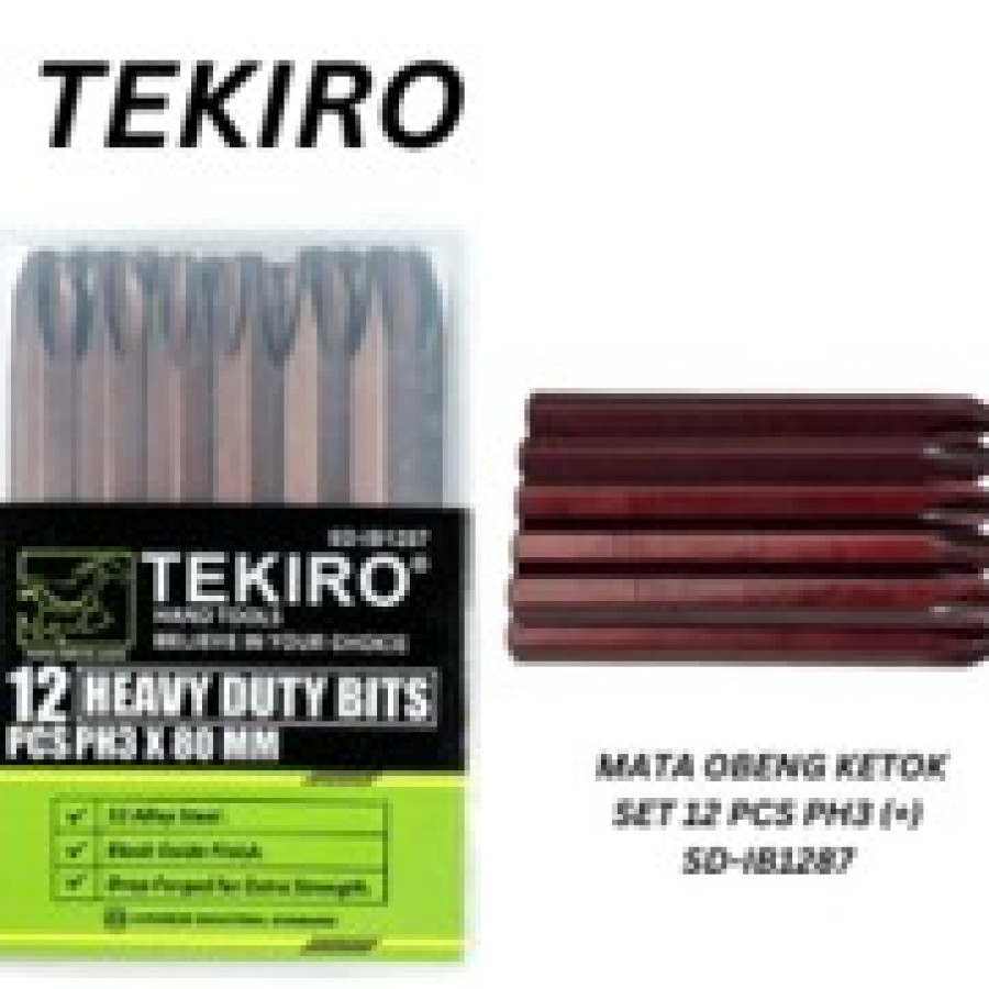 Mata obeng ketok TEKIRO
