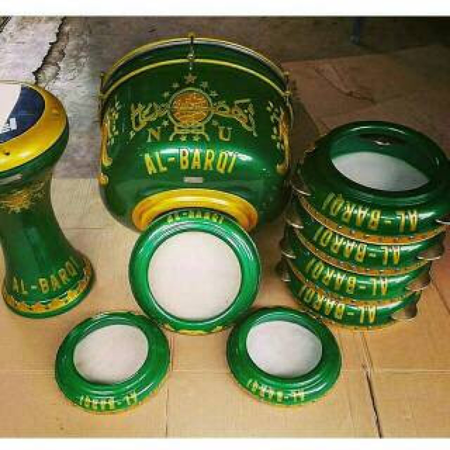 Set Alat Musik Rebana Azfa - depan