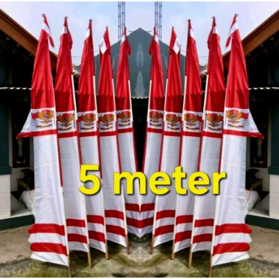 Umbul Umbul Merah Putih 5 meter