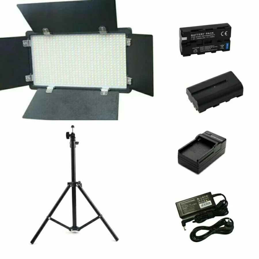 Paket Lengkap LED light kit pro LED 600