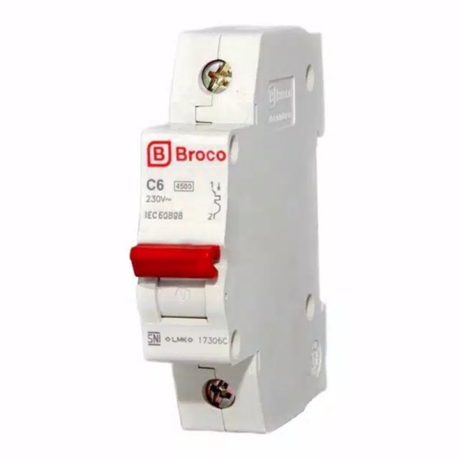 MCB 6 ampere Broco
