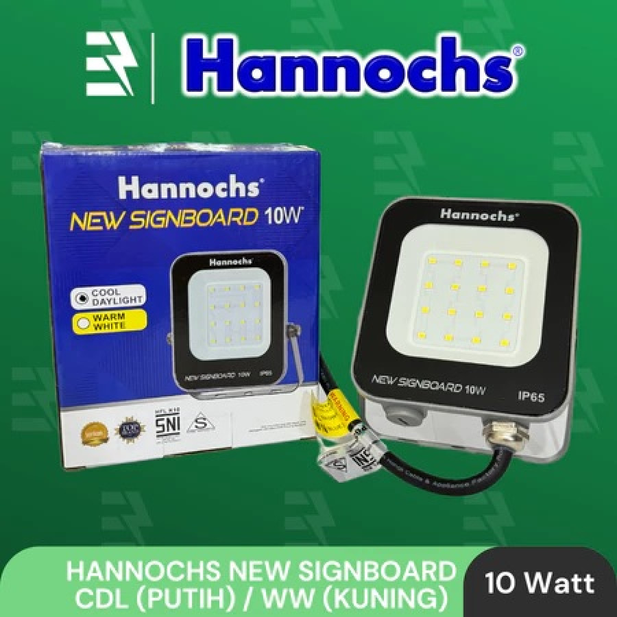 Hannochs Lampu Sorot LED Flood Light 10 W