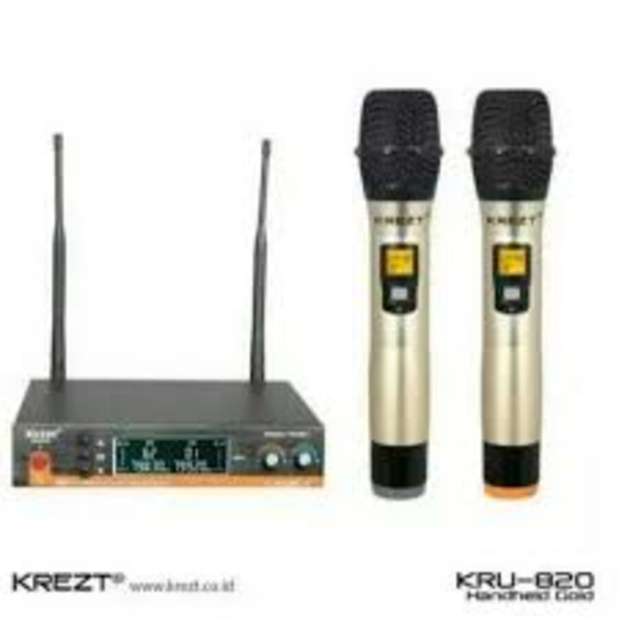 MIC KREZT KRU 820 Wireless HANDHELD GOLD