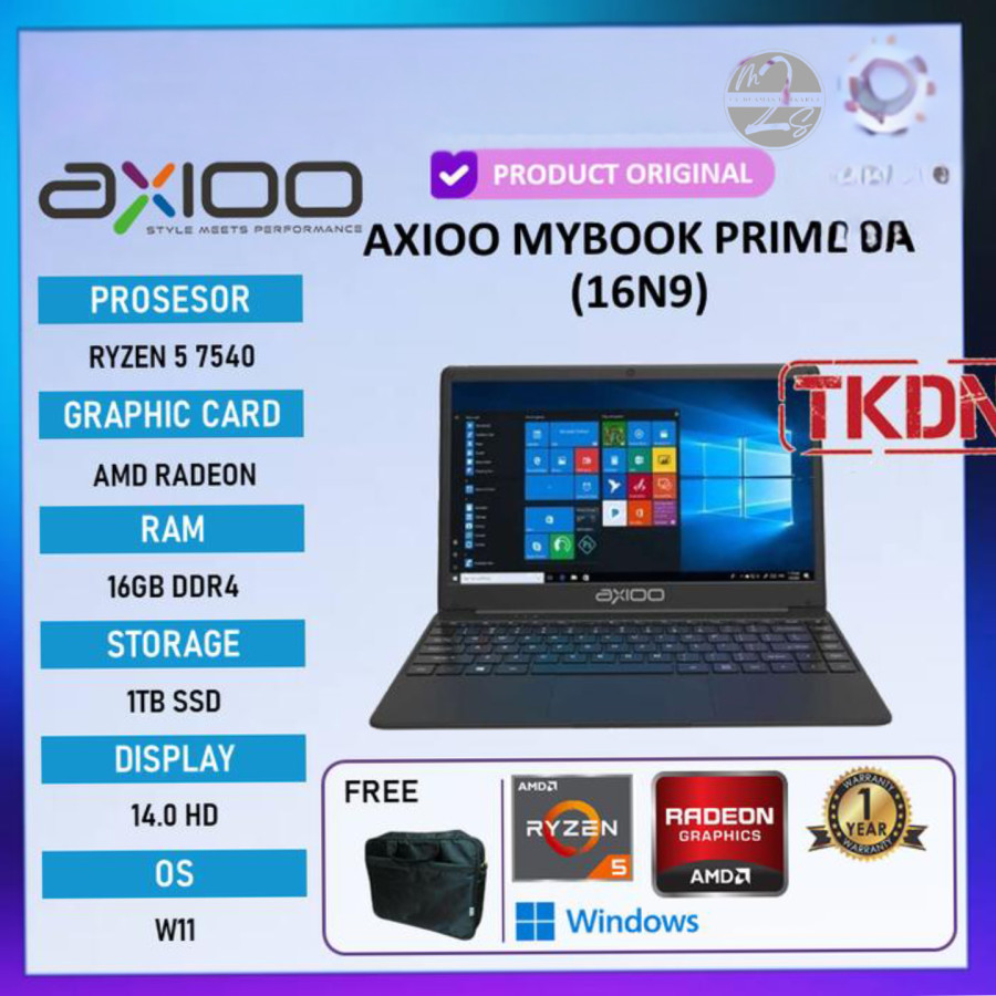 Axioo Mybook prime 5A - detail