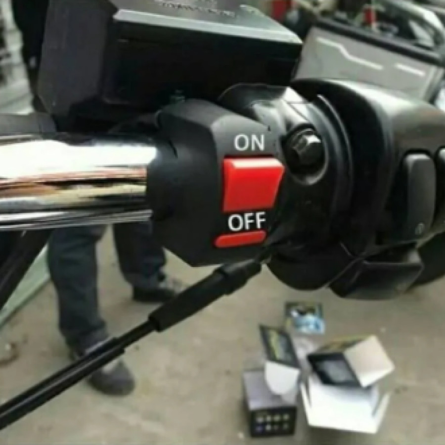 Saklar Lampu Stang Sepeda Motor ON OFF Universal Switch