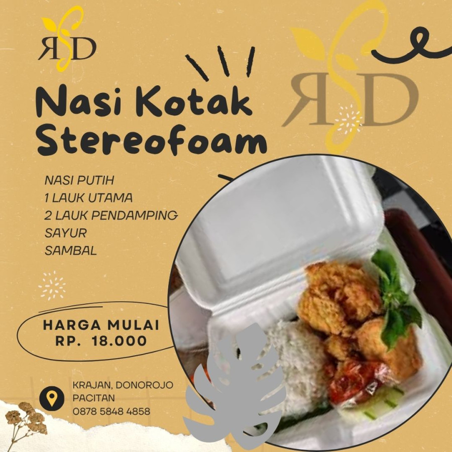 Nasi Kotak Stereofoam