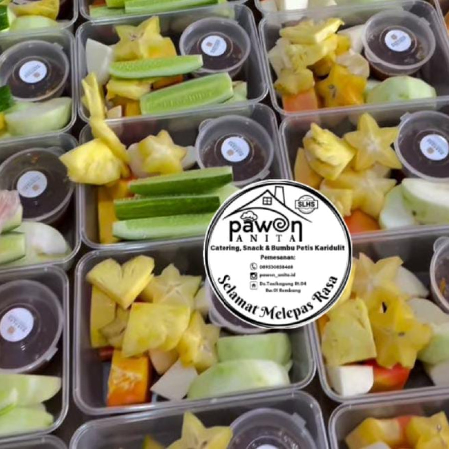 Snack Box versi Rujak Buah