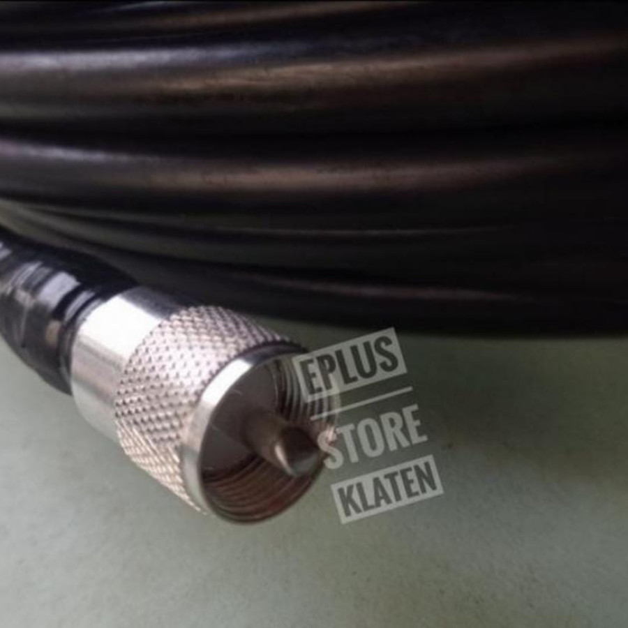 Kabel RG8 20 meter + Connector - utama