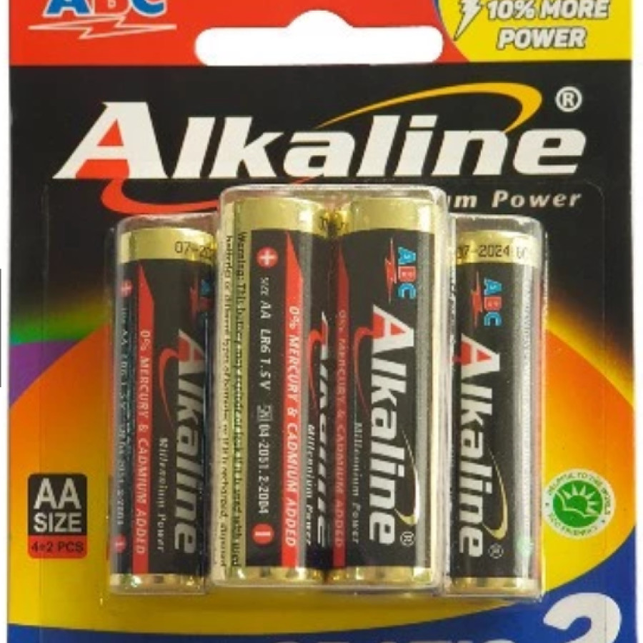 Baterey Alkaline AA/A2