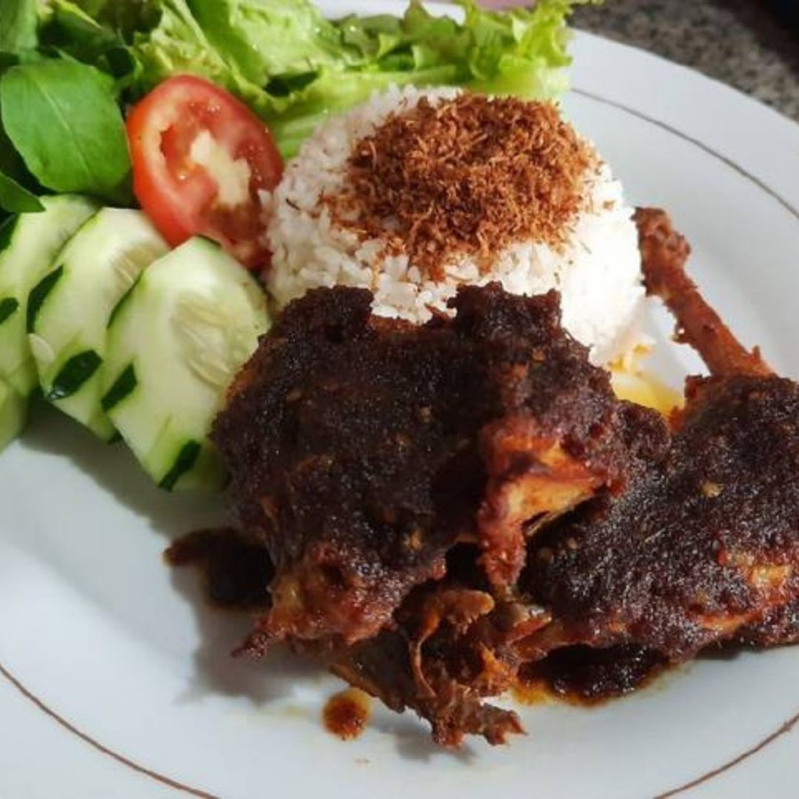 Nasi Box Ayam Bumbu Hitam By Gapura Catering - samping