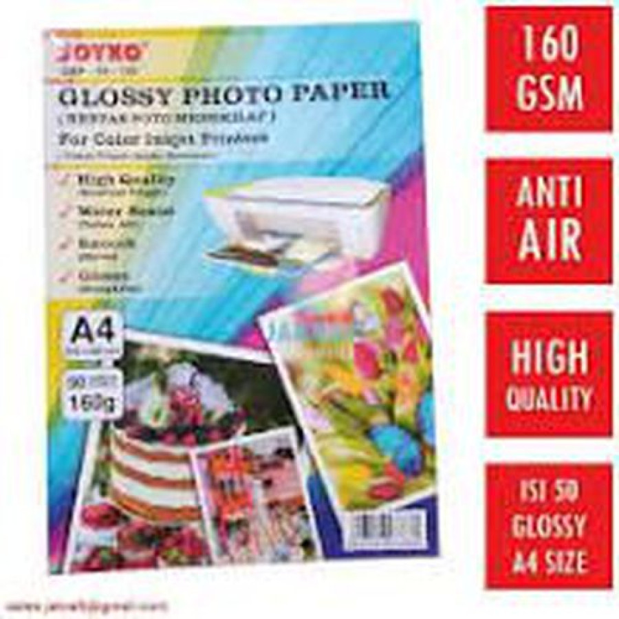 Kertas Foto Glossy A4