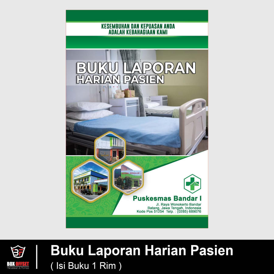 Buku Laporan Harian Pasien