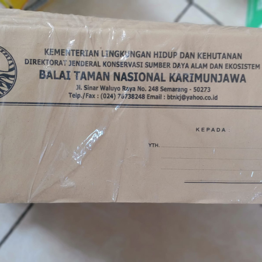 AMPLOP DINAS COKLAT BESAR