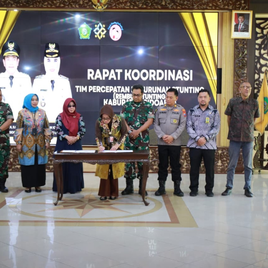 Komisi D Dukung Angka Penurunan Stunting Pemkab Sidoarjo. - utama