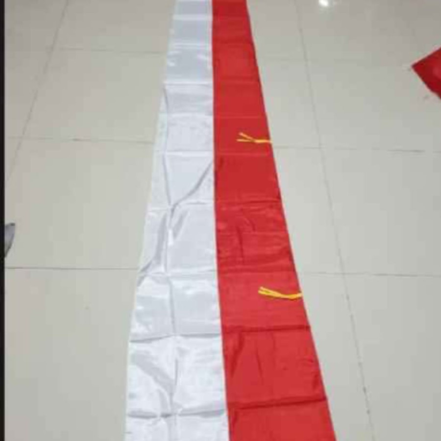 Umbul Umbul Merah Putih Kwalitas Bagus , Kain Titron  Panjang 6Meter