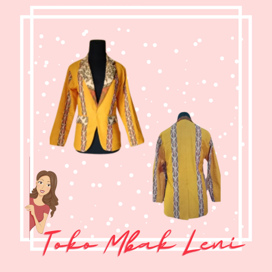 Kain Batik / Baju Batik Tenun - depan