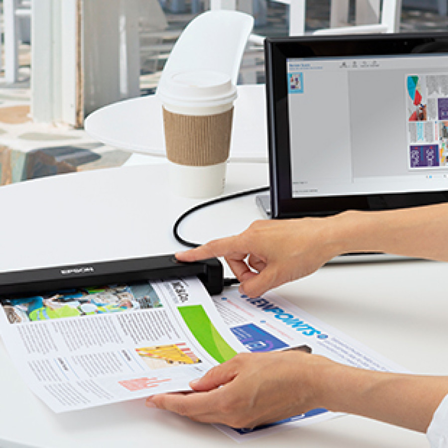 Scanner Epson WorkForce ES-50 - depan