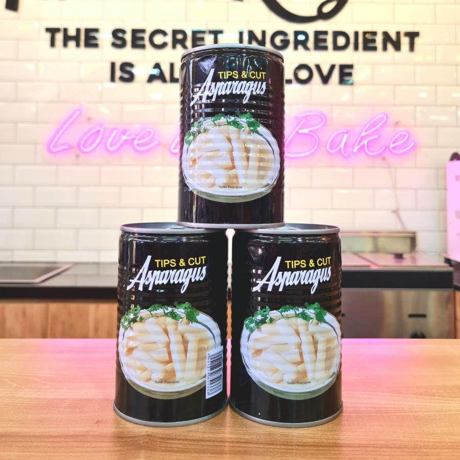 Asparagus makanan instant Kaleng - utama
