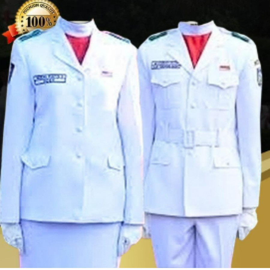 BAJU SERAGAM PASKIBRA LENGKAP BORDIR - utama