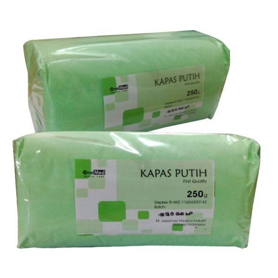 Kapas putih Onemed 250 gr
