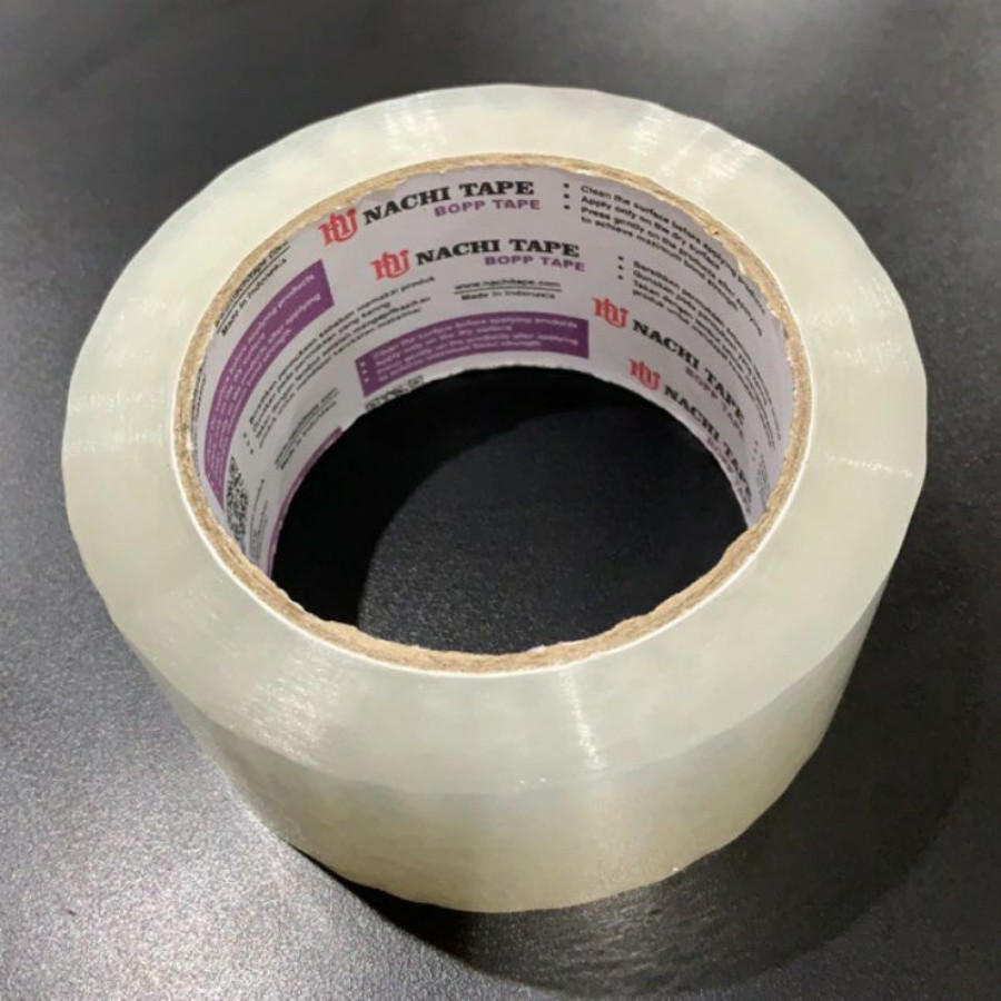 Lakban bening Nachi Tape 48 mm