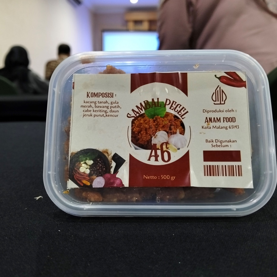 bumbu pecel A6 - samping