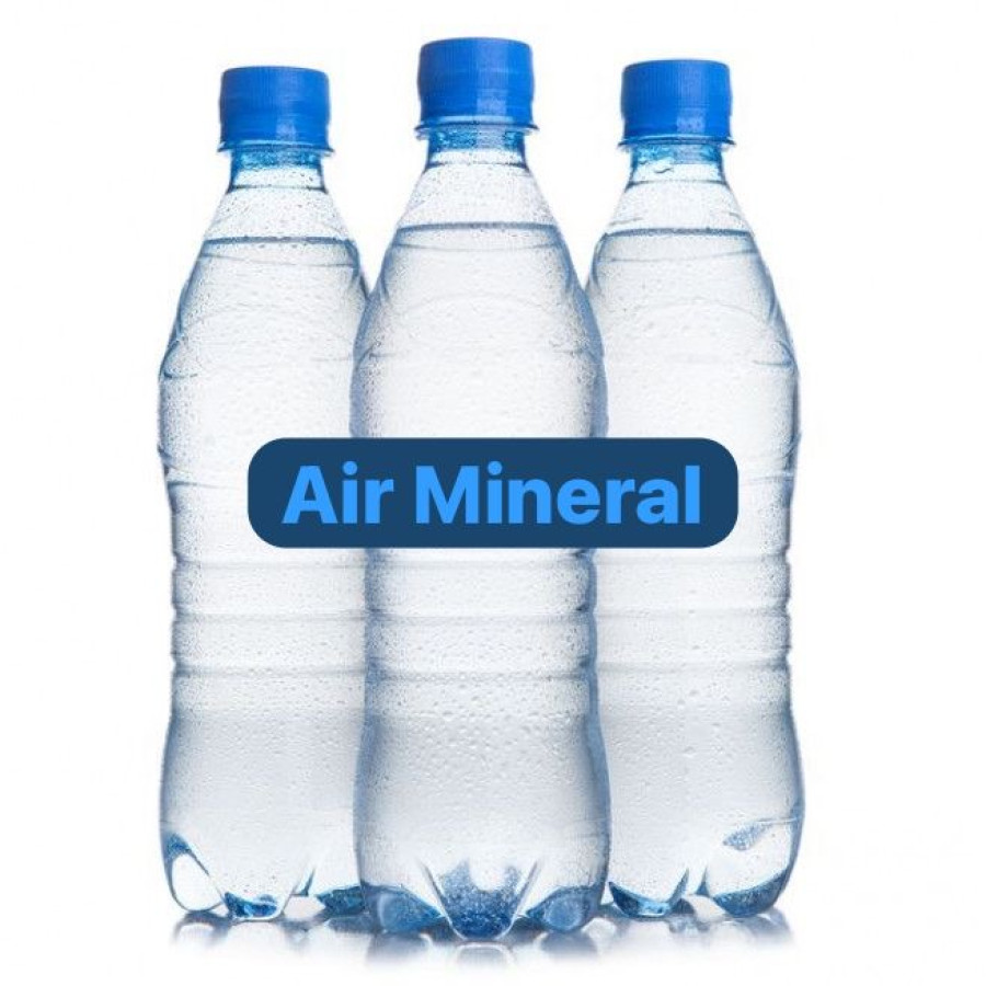 Air mineral kemasan. 600 ml