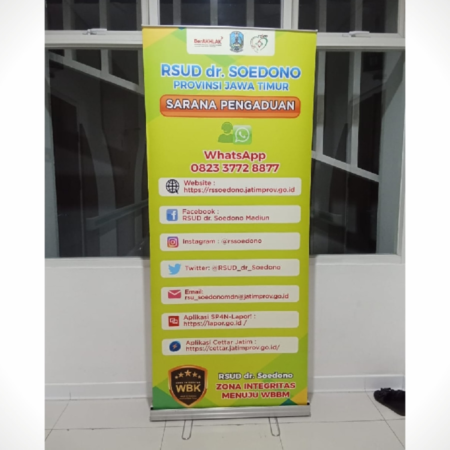 VISUAL ROLL BANNER + JASA PASANG - detail