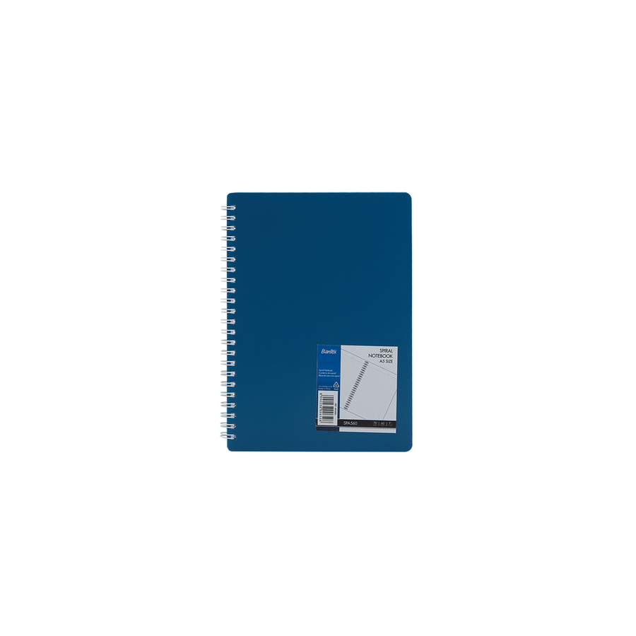 Buku Catatan Spiral Ukuran A5 (14,8 x 21 cm) - depan
