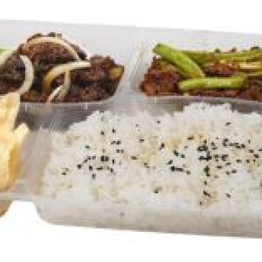 Nasi Ayam Lada Hitam