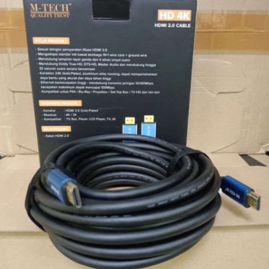 Kabel HDMI M-Tech 15 M - utama