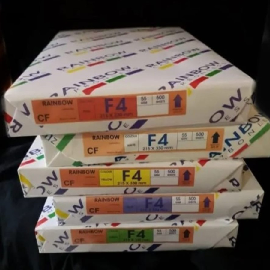 Kertas NCR Uk. F4 Warna Merk Rainbow