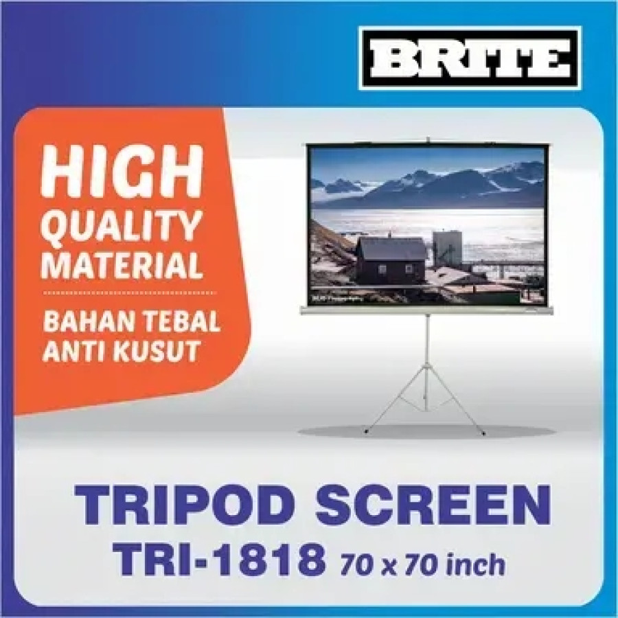 BRITE LAYAR PROYEKSI TRIPOD TRI-1818
