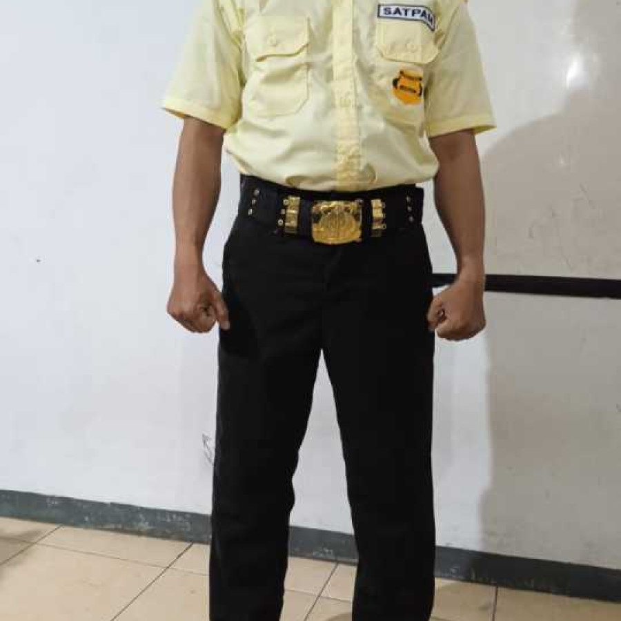 Seragam Security PDH beserta Kelengkapan - utama