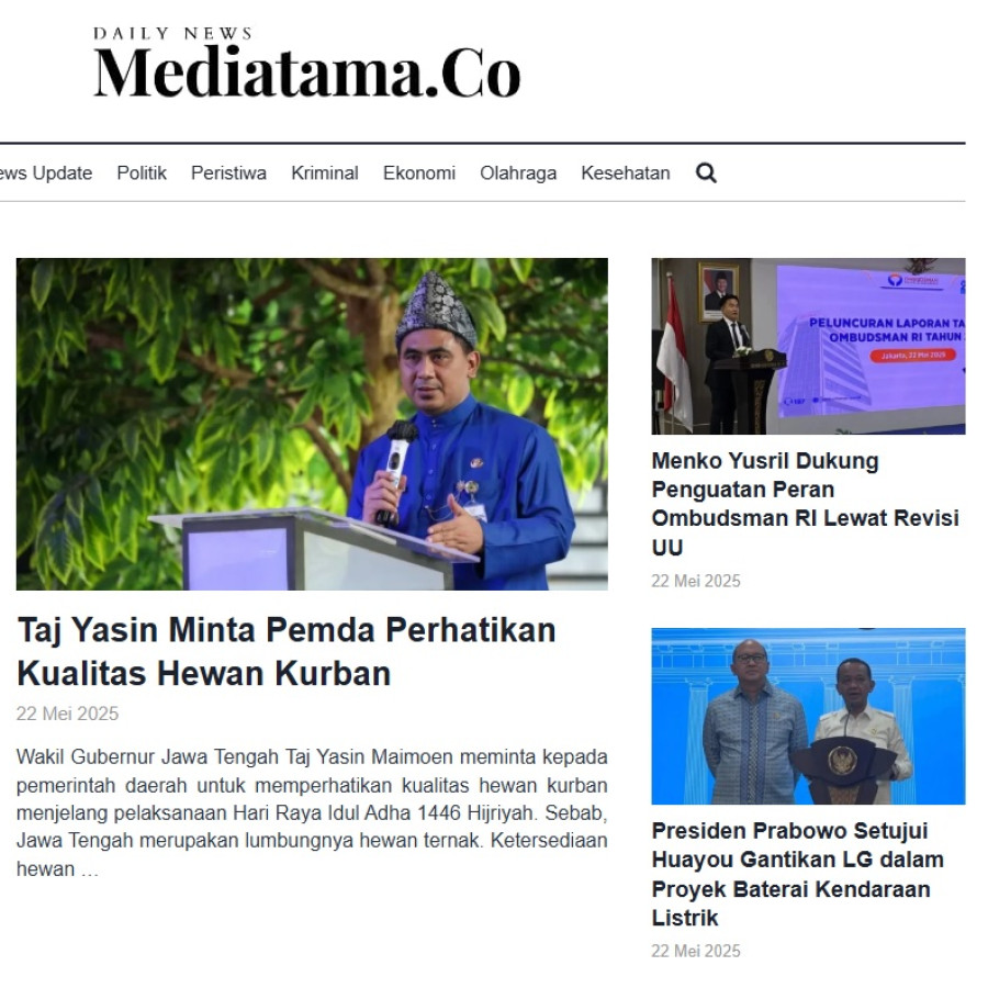 Jasa Advertorial Pemberitaan Media online di Mediatama.co