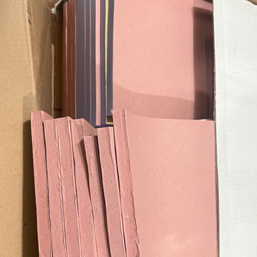 Amplop coklat kecil cetak 1 warna bahan kertas samson