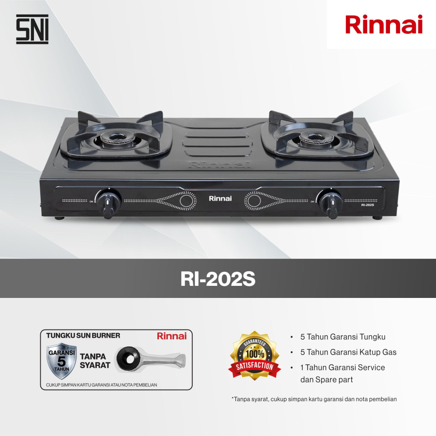 KOMPOR GAS RINNAI RI-202S