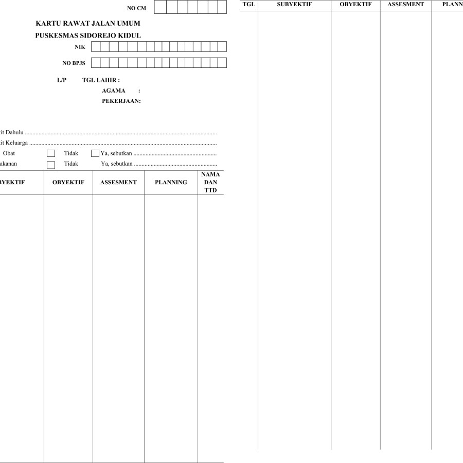 Form CM Revisi
