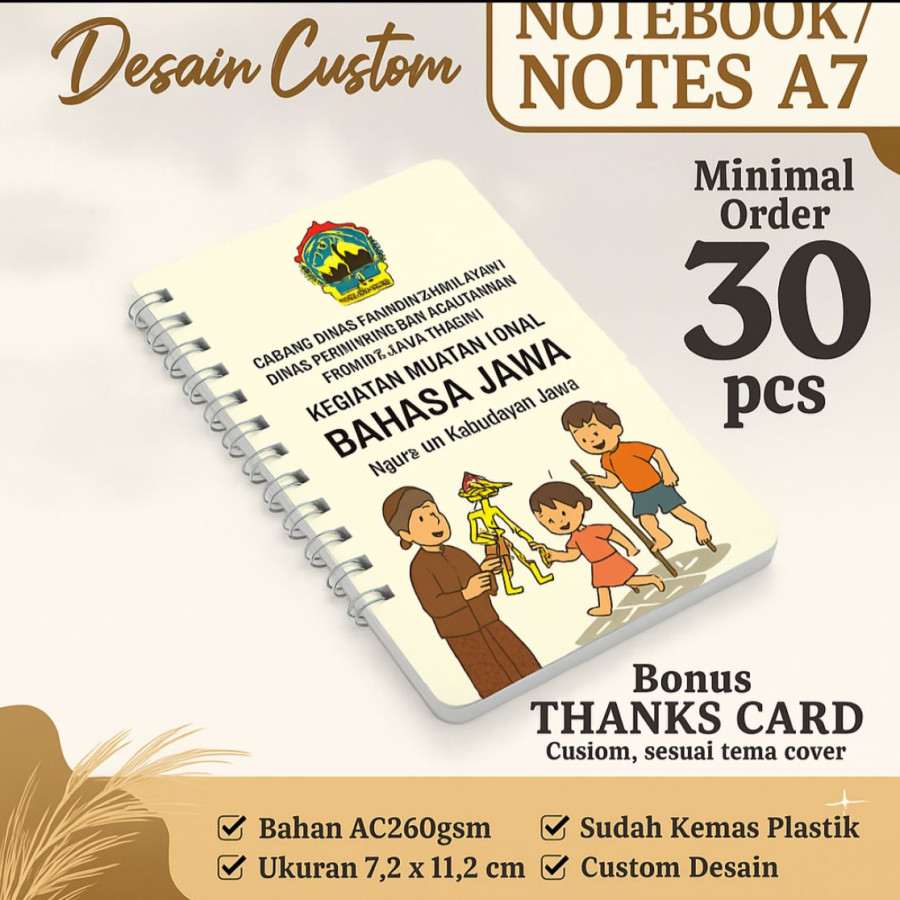 NOTES A7  Softcover ArtCarton 260gsm
