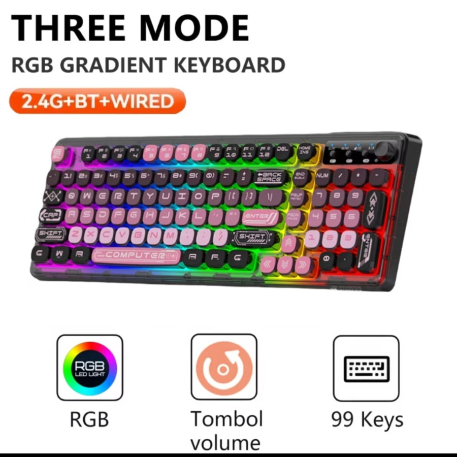 Keyboard Three Mode