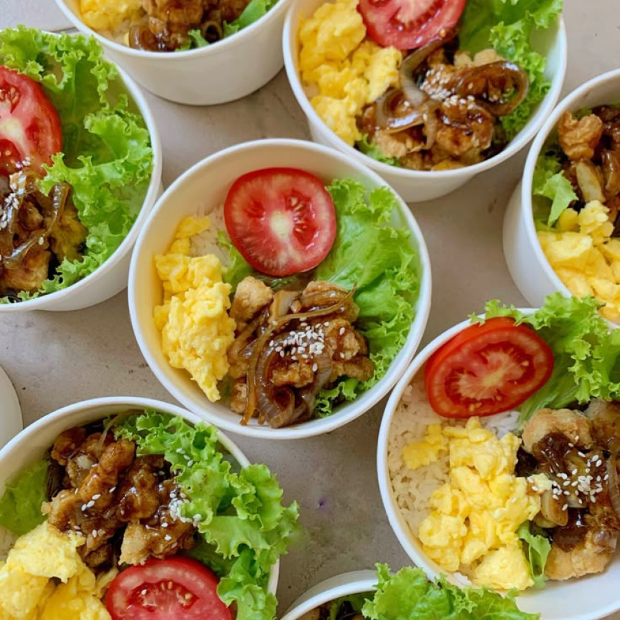 Rice Bowl Ayam Geprek