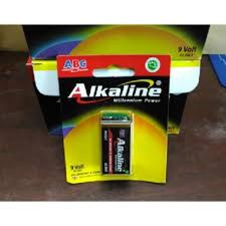 baterai kotak Alkaline ABC
