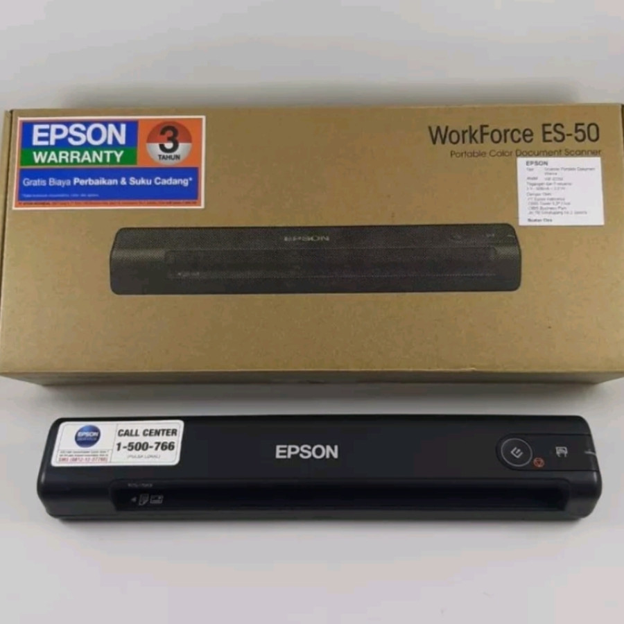 Scanner Epson ES-50 - utama